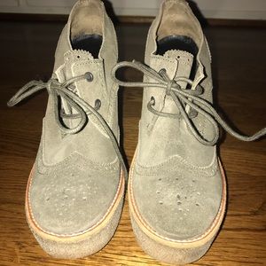 Wedge, sneaker/loafer style